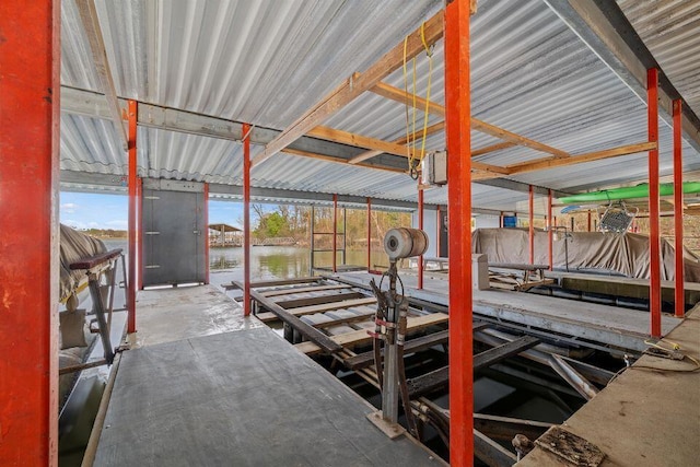 26929 Cordwood Ridge Dr, Shell Knob, MO 65747 - dock area with a water view and boat lift