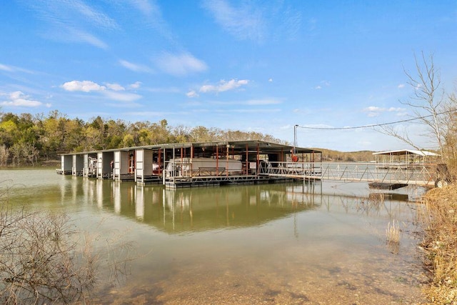 26929 Cordwood Ridge Dr, Shell Knob, MO 65747 - dock area with a water view