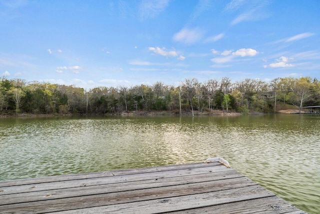 26929 Cordwood Ridge Dr, Shell Knob, MO 65747 - view of dock featuring a water view