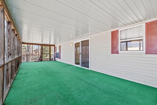 26929 Cordwood Ridge Dr, Shell Knob, MO 65747 - unfurnished sunroom with plenty of natural light