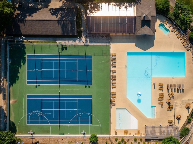 aerial view