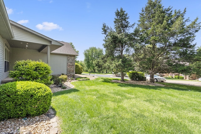 view of yard