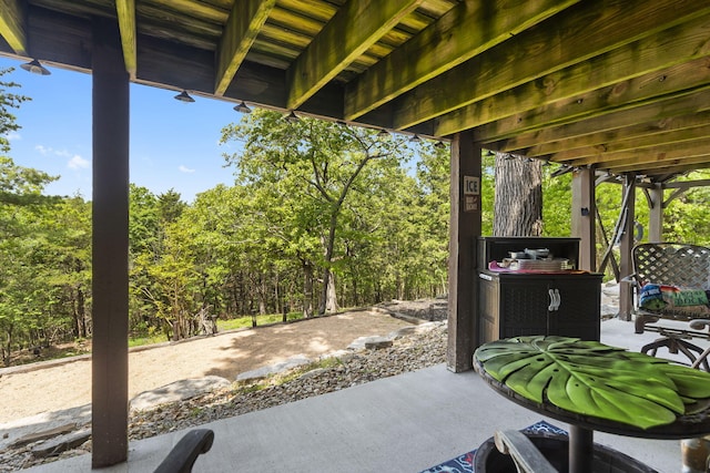 view of patio