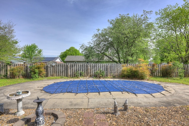 3623 Ridge Dr, Joplin, MO 64801 - view of swimming pool featuring a patio, a fenced in pool, and a fenced backyard