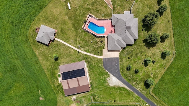 drone / aerial view