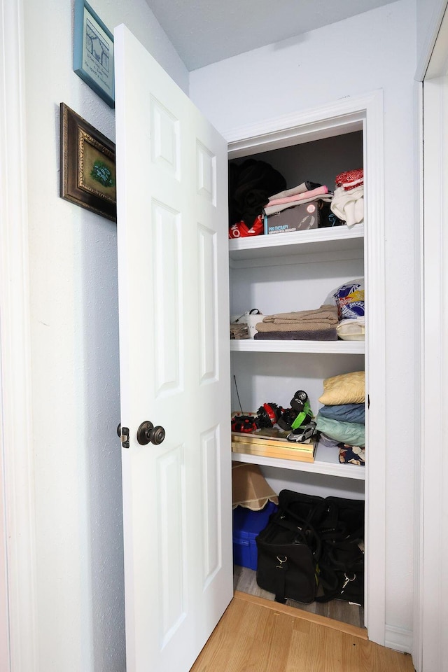 view of closet