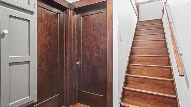 view of staircase