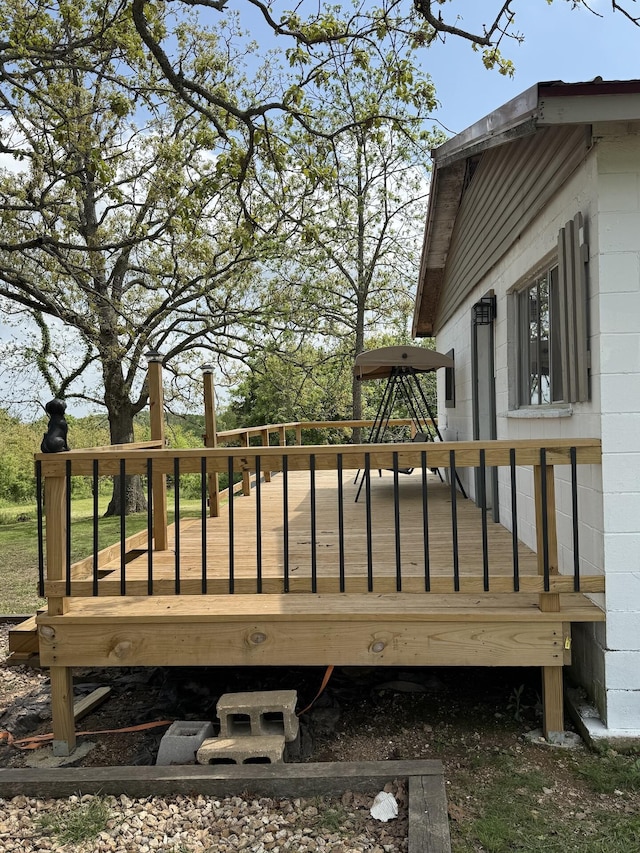 1398 County Road 670, Birch Tree, MO 65438 - view of wooden deck