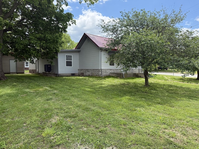 exterior space with central AC unit