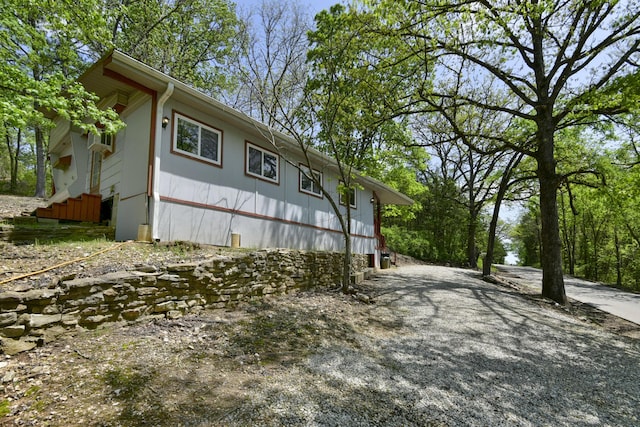 view of side of home