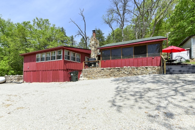 view of front of house