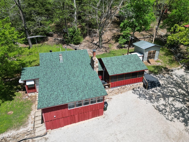 bird's eye view