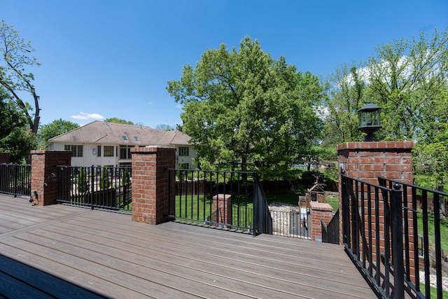 view of deck