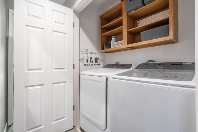 112 Overlook Dr Unit 2, Branson, MO 65616 - laundry area featuring laundry area and washer and dryer
