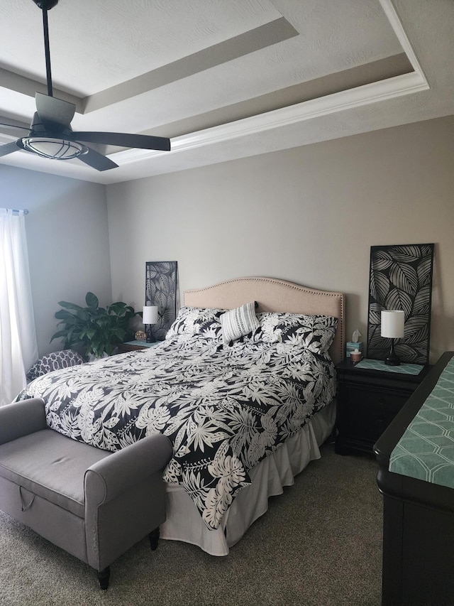 bedroom featuring carpet