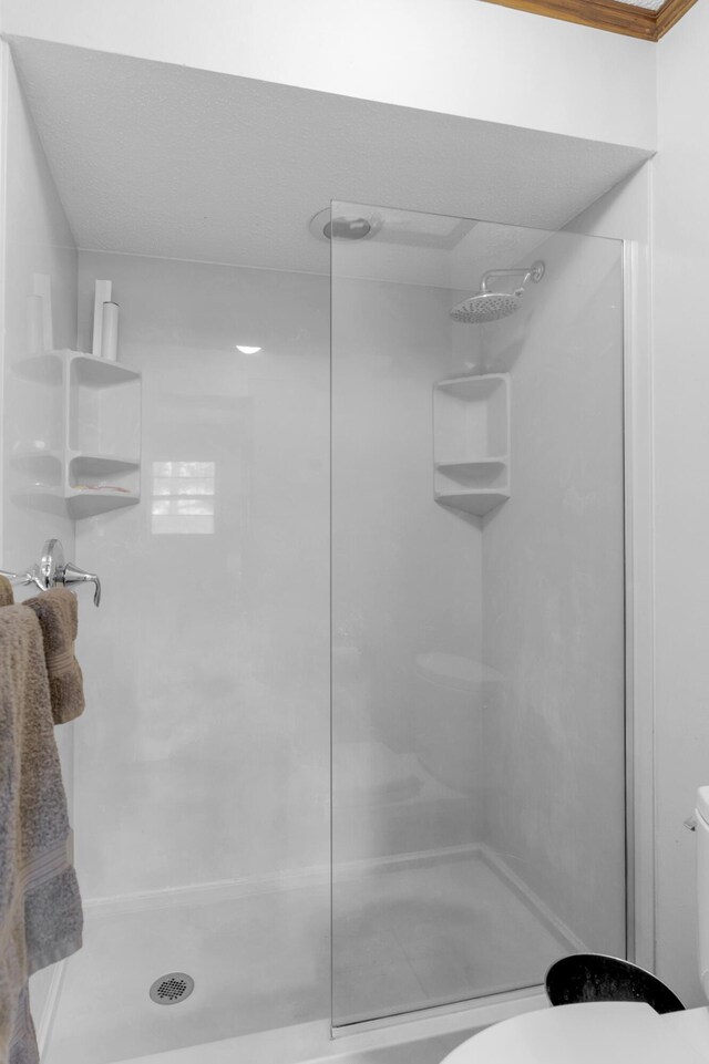 2941 S Versailles Ave, Springfield, MO 65804 - bathroom with toilet and a shower stall