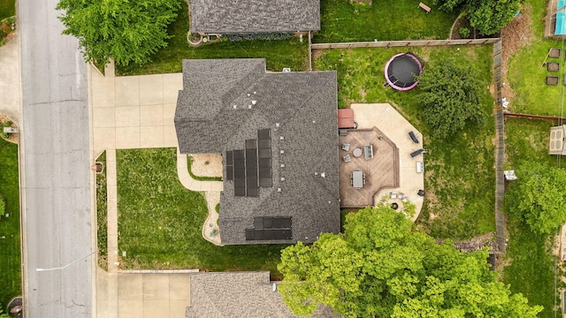 drone / aerial view