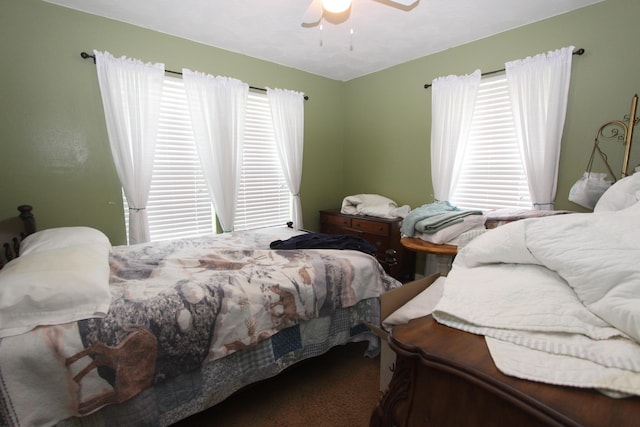 289 Frog Pond Rd, Seymour, MO 65746 - carpeted bedroom with a ceiling fan