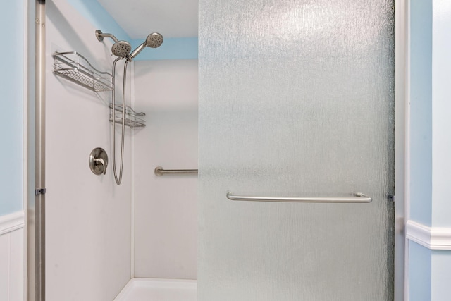 full bath featuring a stall shower