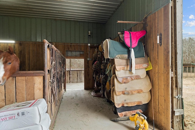 view of stable