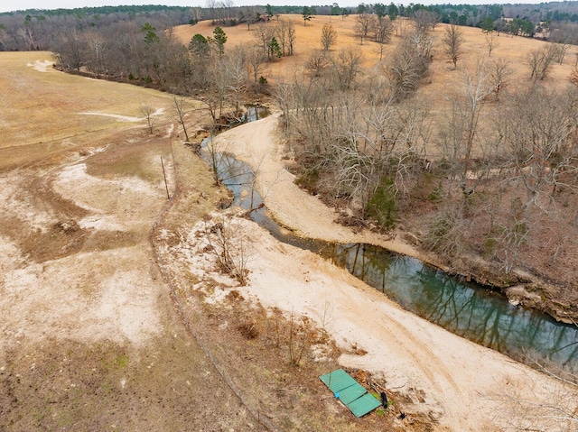 drone / aerial view featuring a rural view