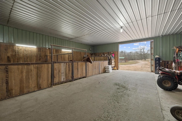 view of stable