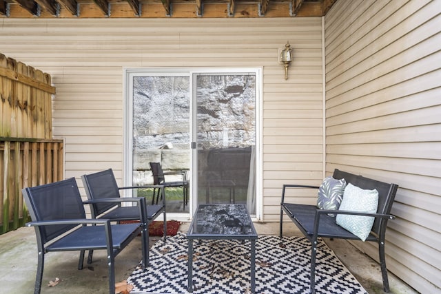 view of patio