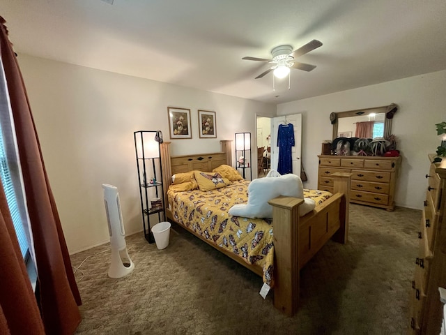 380 Deer Run Rd, Branson, MO 65616 - carpeted bedroom featuring ceiling fan