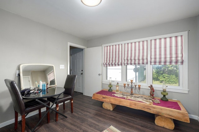 541 S Warren Ave, Springfield, MO 65806 - dining area with baseboards and wood finished floors