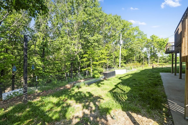 408 Meadowlark Rd, Branson West, MO 65737 - view of yard with a vegetable garden