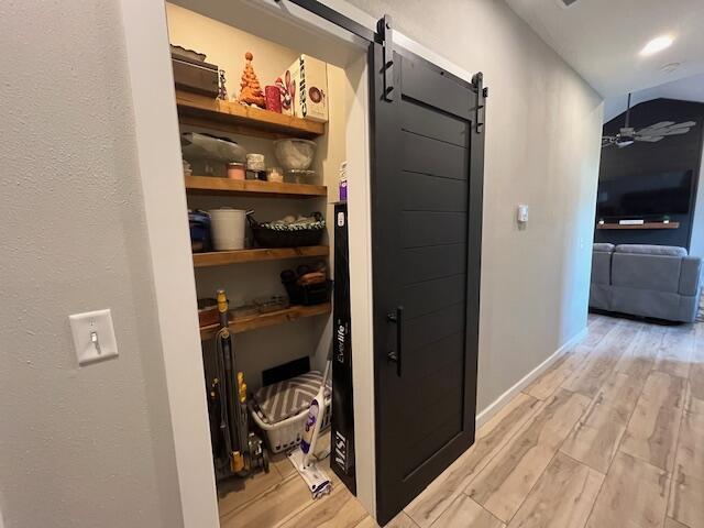 view of pantry