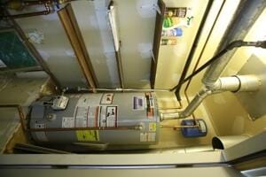 view of utility room