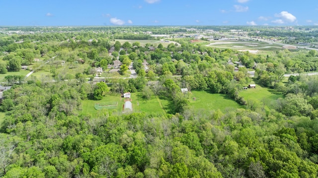 aerial overview of property's location