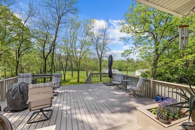 view of deck