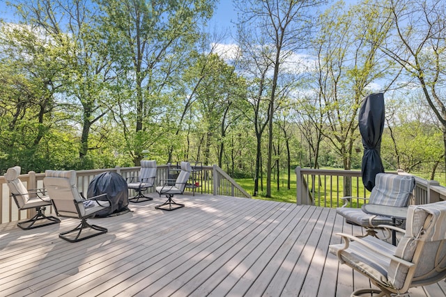 view of deck