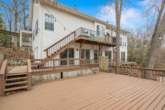 70 Roseville Dr, Rogersville, MO 65742 - deck with stairs