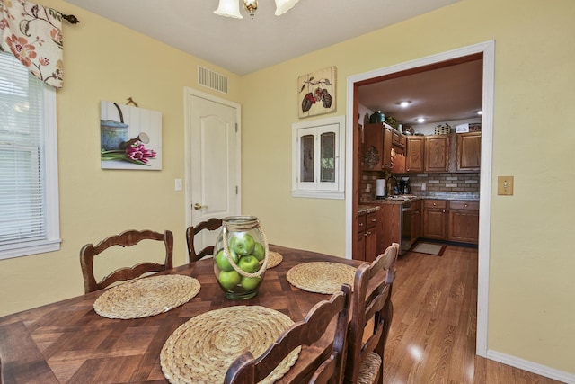 147 Liberty Ln, Kimberling City, MO 65686 - dining room featuring wood finished floors
