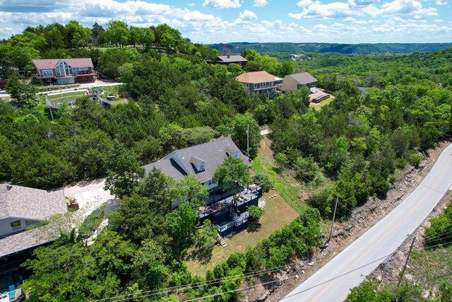 147 Liberty Ln, Kimberling City, MO 65686 - bird's eye view of a forest