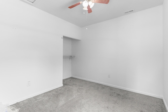 245 Country Hills Rd, Branson, MO 65616 - unfurnished bedroom featuring carpet, baseboards, ceiling fan, and a closet