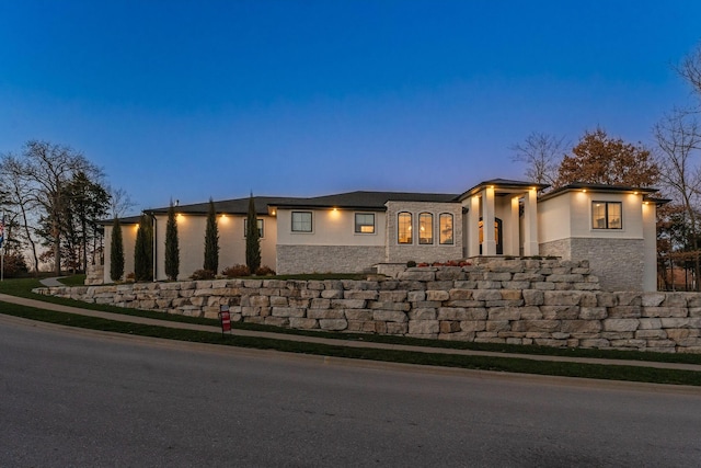 3705 E Cypress St, Springfield, MO 65802 - view of front of house featuring stone siding and stucco siding