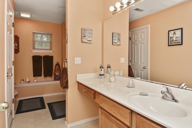 138 Canyon Forest Cir, Kimberling City, MO 65686 - bathroom featuring vanity and toilet