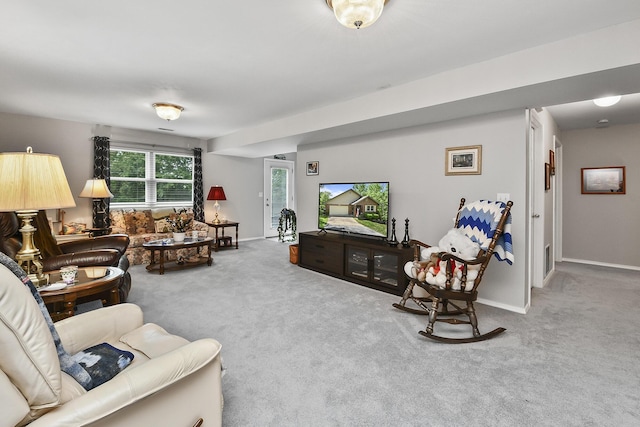 138 Canyon Forest Cir, Kimberling City, MO 65686 - carpeted living area with baseboards