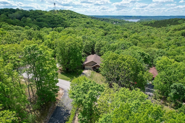 138 Canyon Forest Cir, Kimberling City, MO 65686 - bird's eye view of a heavily wooded area