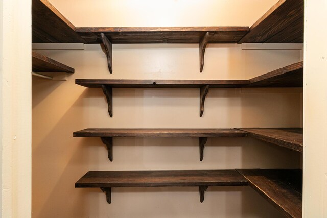 view of pantry
