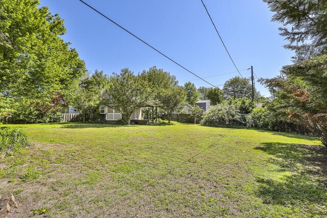 view of yard