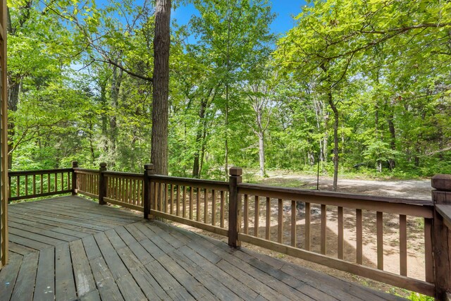 view of deck