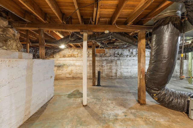 901 W Poplar St, Springfield, MO 65802 - view of unfinished below grade area