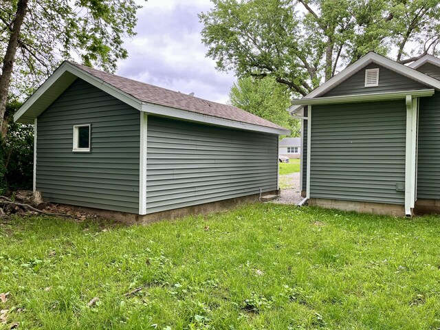 view of outbuilding featuring an outdoor structure