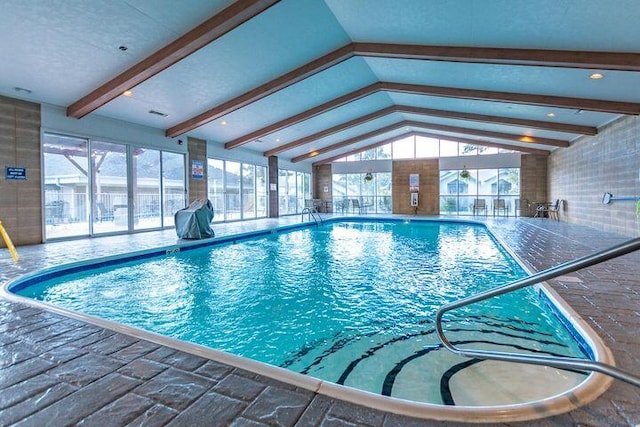 view of indoor community pool