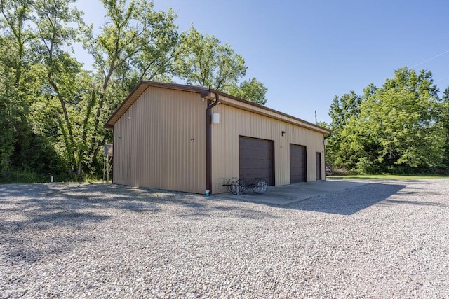 3701 S 1500th Rd, Rich Hill, MO 64779 - view of detached garage